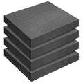 4 Pcs Pick and Pluck Foam Insert - 12 x 12 x 2 Inch Pick Apart Foam Sheet with Bottom Use for Board Game Box Cases Storage Drawer