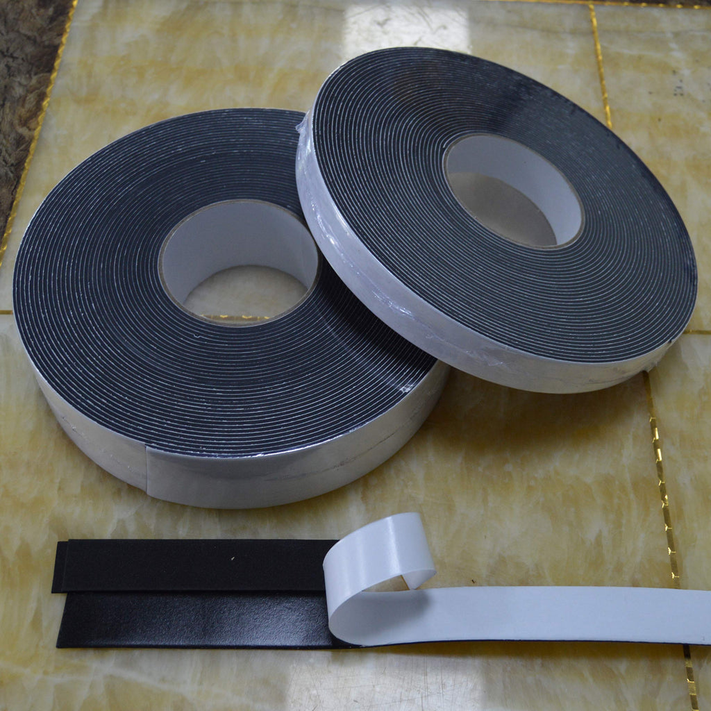 LLPT Foam Insulation Tape 2 Inches x 50 Feet Closed Cell Foam Rubber for Door Window Weatherstrip Outdoor Indoor Residue Free Weatherproof Adhesive(EFT250)