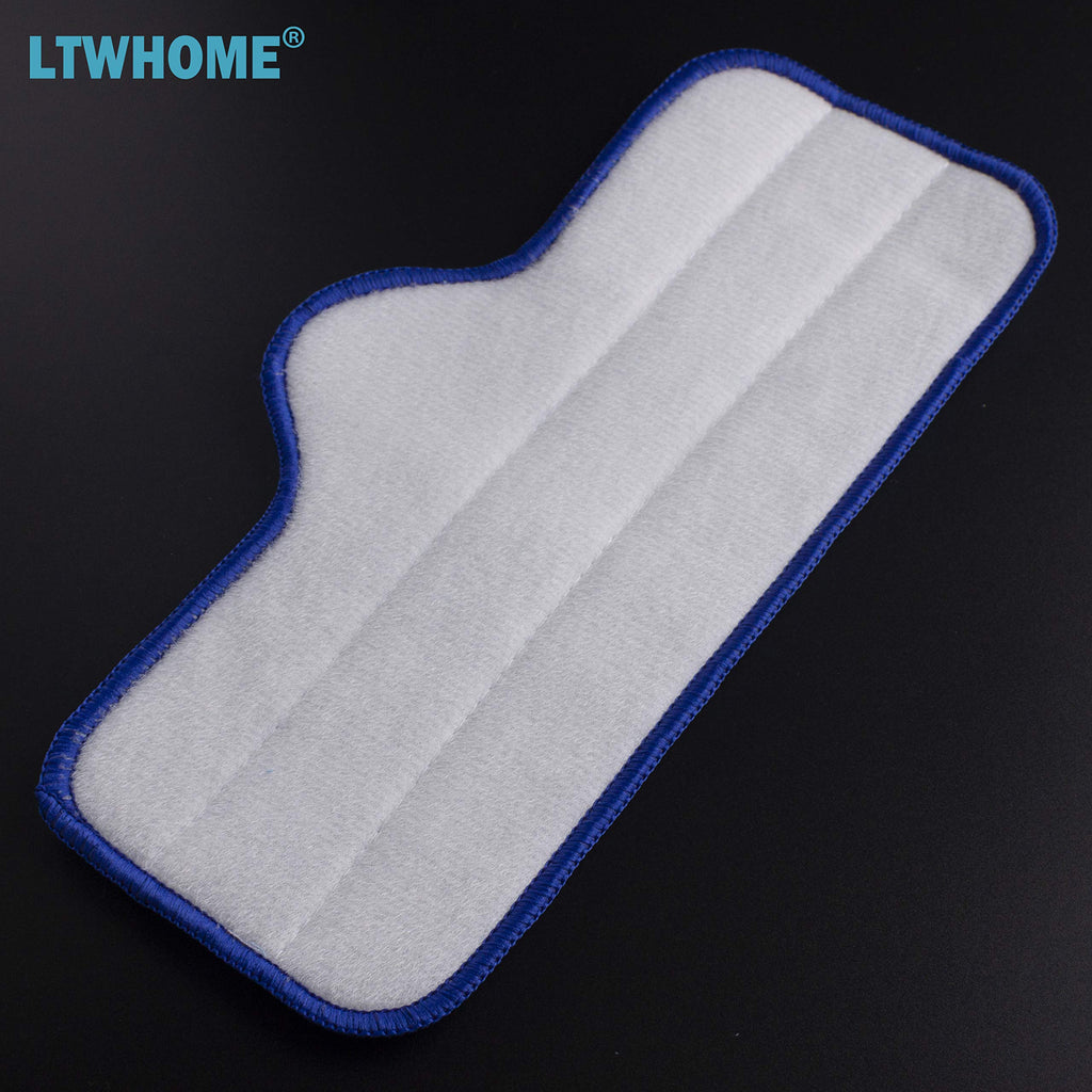 LTWHOME Compatible Microfiber Mop Pads Replacement for Dupray Neat Steam Cleaner (Pack of 6)