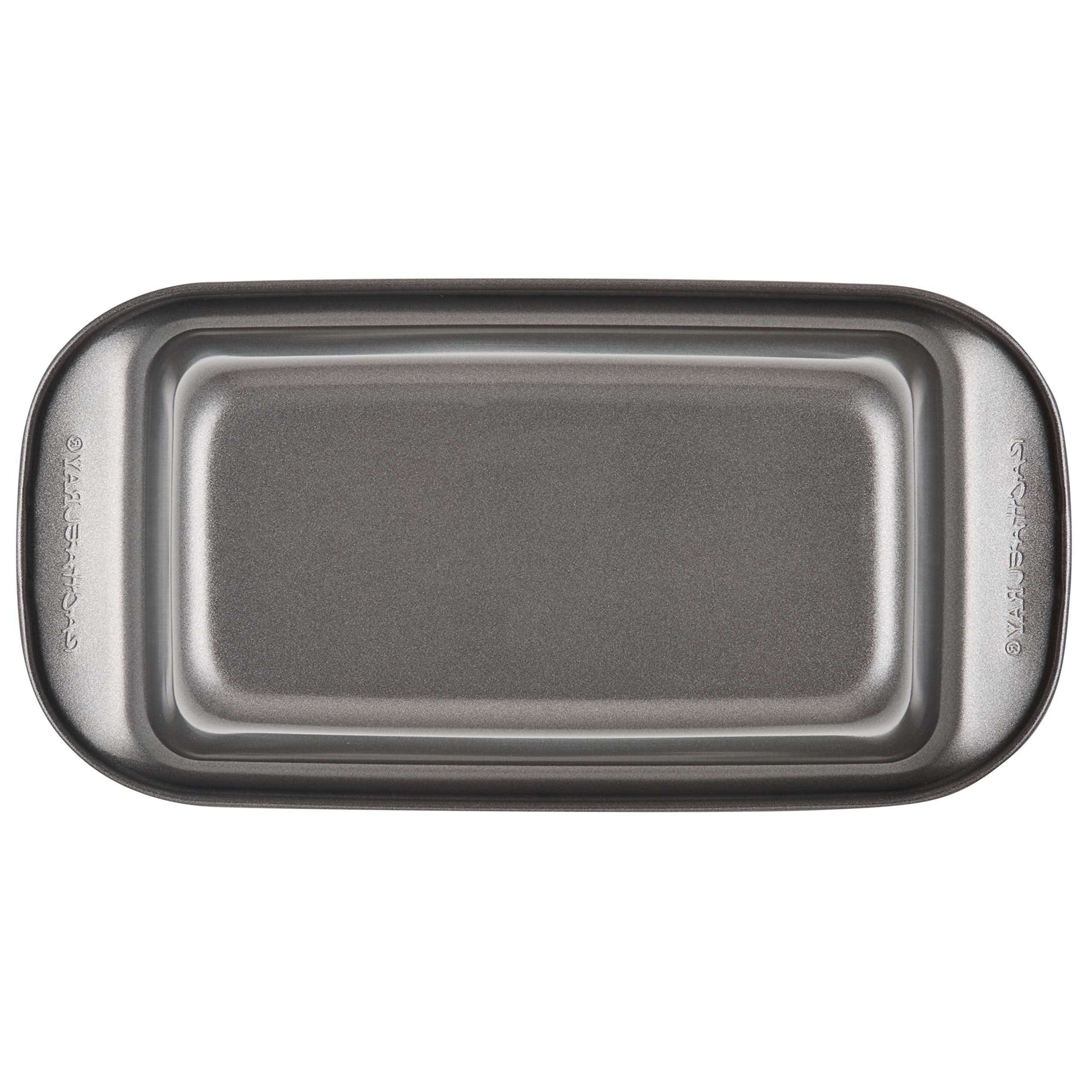 Rachael Ray 47364 Meatloaf Pan, 9" x 5", Gray