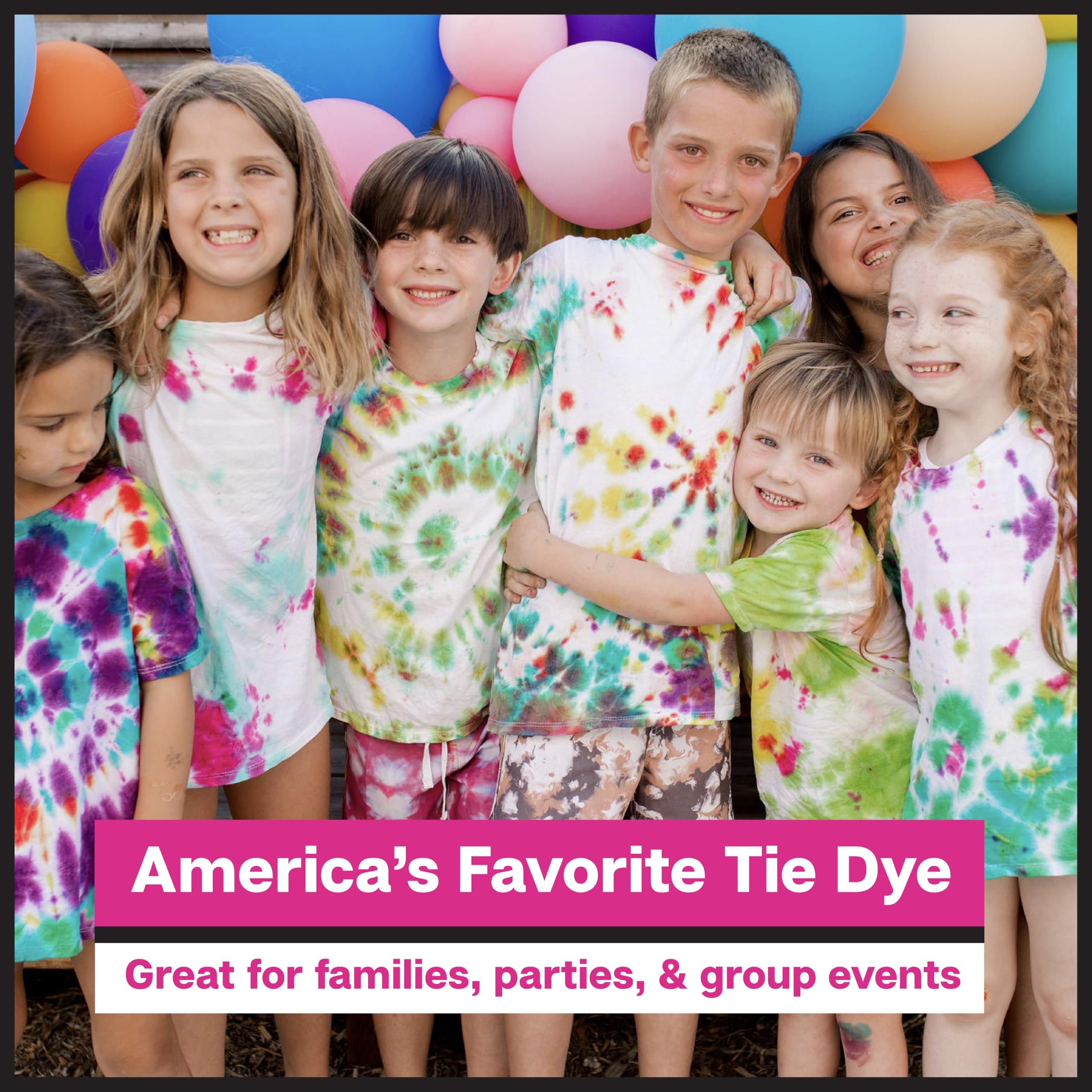 TULIP 34723 One-Step Tie Dye Party Kit
