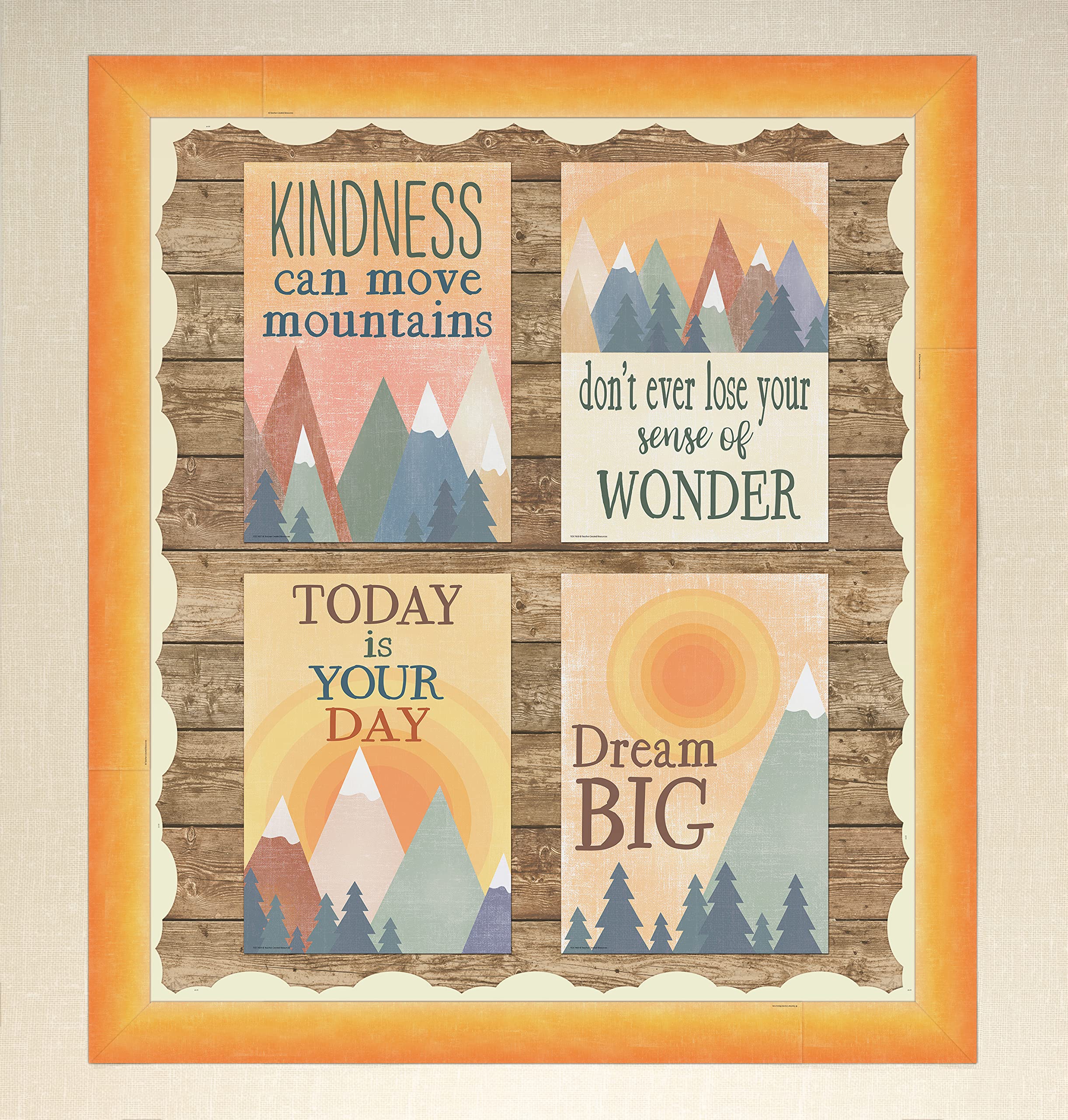 Rustic Wood Better Than Paper Bulletin Board Roll