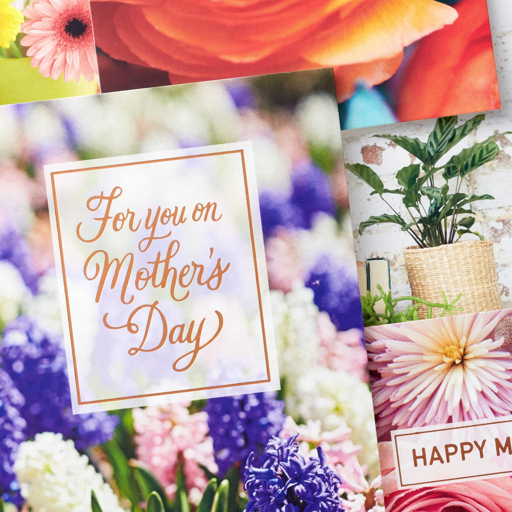 Hallmark Mother's Day Card Assortment (24 Cards with Envelopes) Plants and Flowers