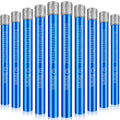 Dry Diamond Drill Bits Set 10 PCs 1/4" 6mm Small Diamond Hole Saw Kit for Granite Marble Porcelain Tile Ceramic Stone Glass Hard Materials (not for Wood) Round Shank