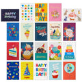 Hallmark Birthday Card Assortment (20 Cards with Envelopes, Refill Pack for Hallmark Card Organizer Box)