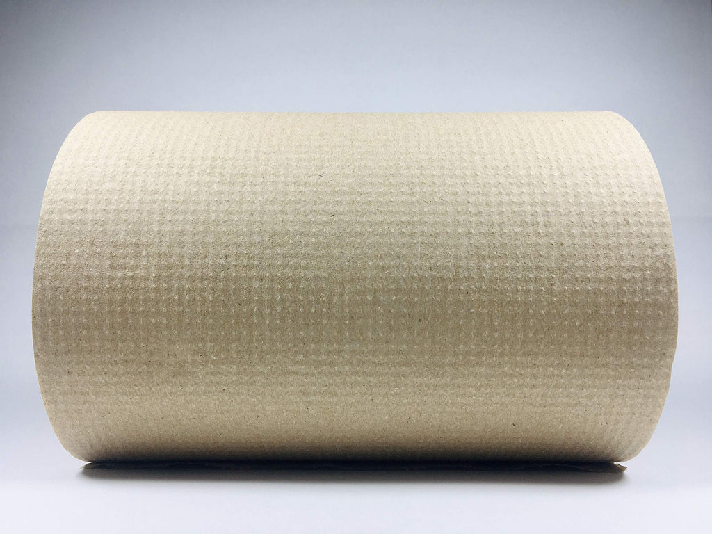 Cartney Canada Natural Kraft Home Office Restaurant Paper Towel Roll 20cm (400 feet, 1 ply)