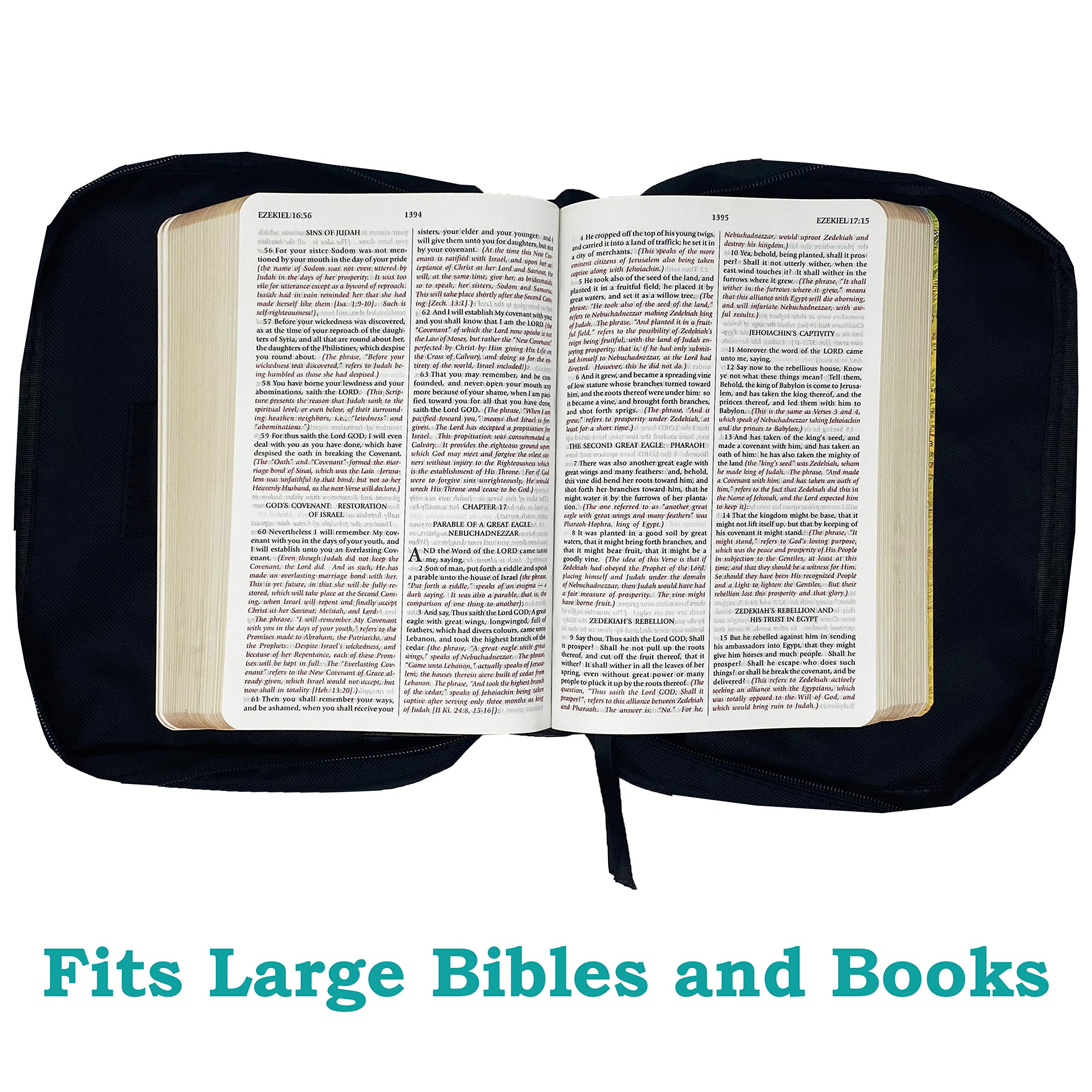 Mr. Pen- Bible Case, Bible Bag, Black, Bible Covers, Bible Holder, Bible Bags Canva, Study Bible Case, Bible Cases, Bible Covers for Bible Study, Covers for Bible, Bible Book
