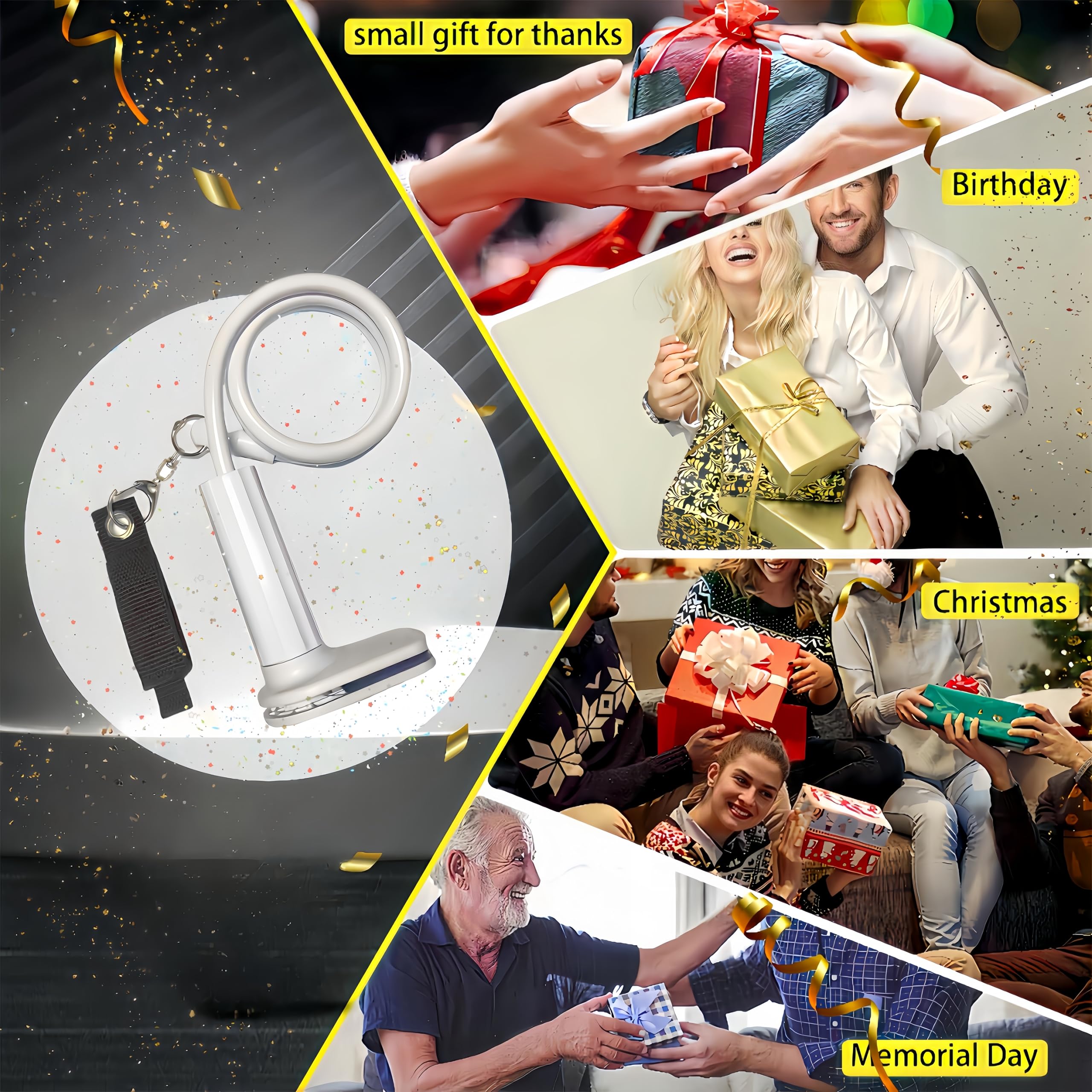 CPAP Hose Holder, Hose Hanger Avoid Tangling and PreventBlockage, Adjust The Angle Arbitrarily, CPAP Accessories Supplies for Bedside & Sleep, No Punching Required