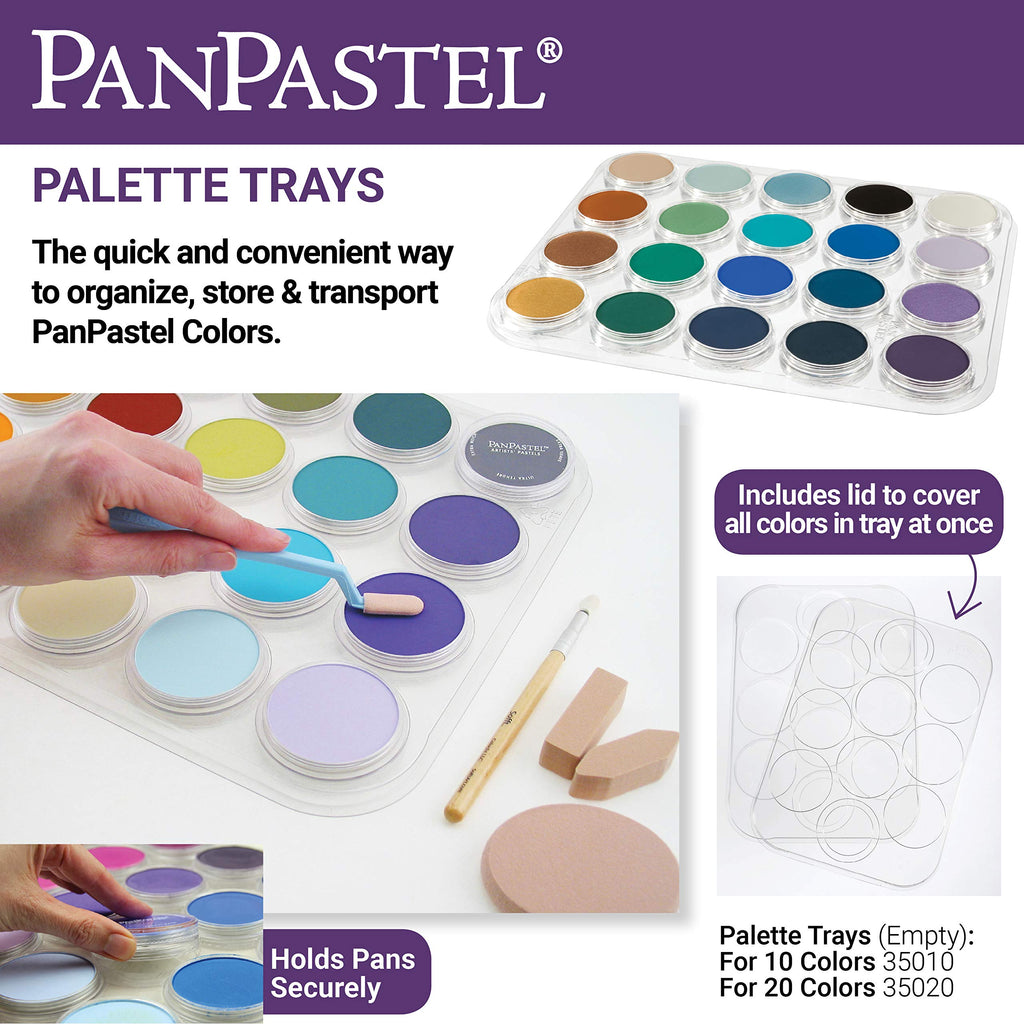 Armadillo Art & Craft PanPastel 20 Cavity Palette Tray