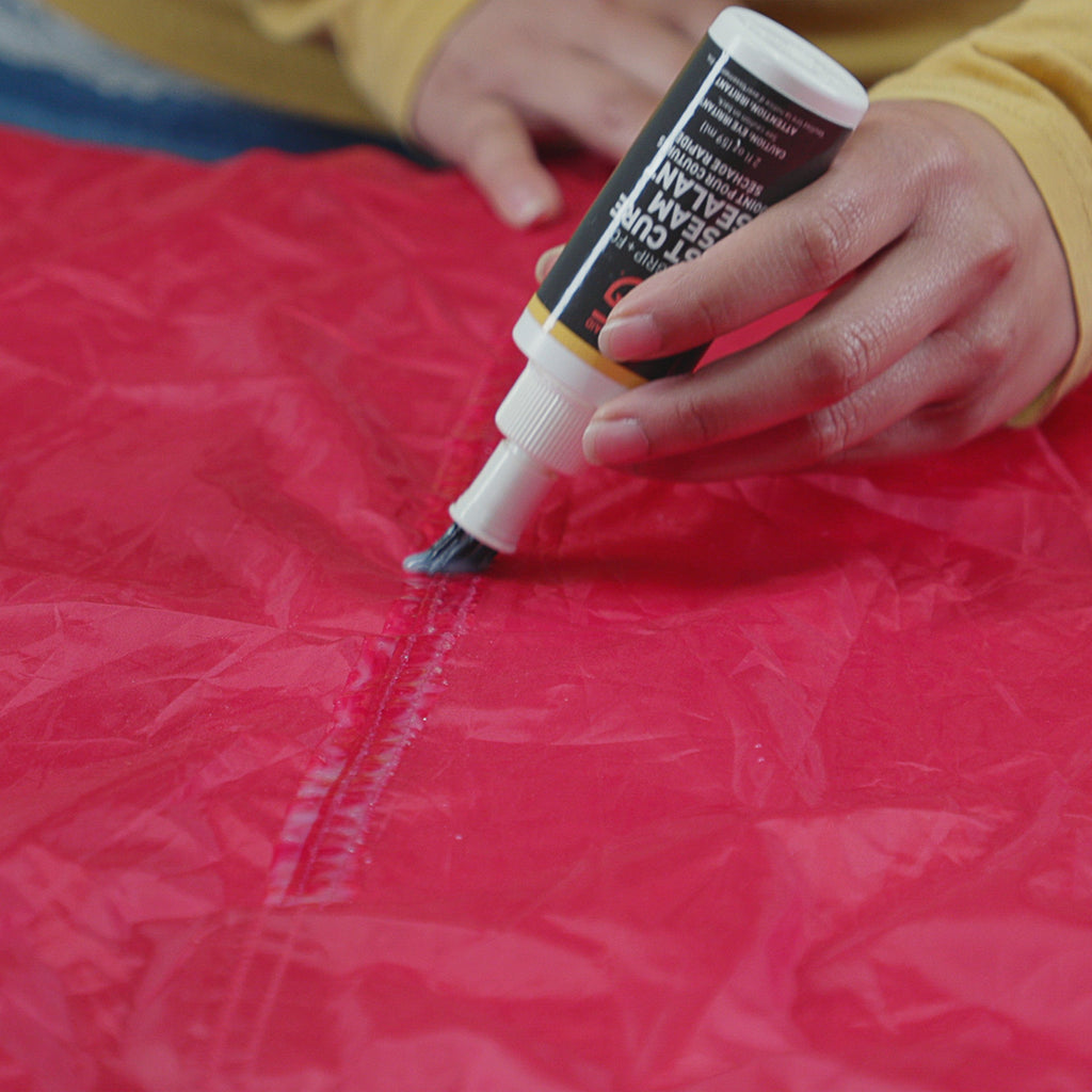GEAR AID Seam Grip FC Fast Cure Sealant for Sealing Seams on Tents, Rainflies, Shelters, Awnings, Tarps and Pop-ups Made of Nylon, Vinyl, Clear, 2 fl oz, 2 Pack