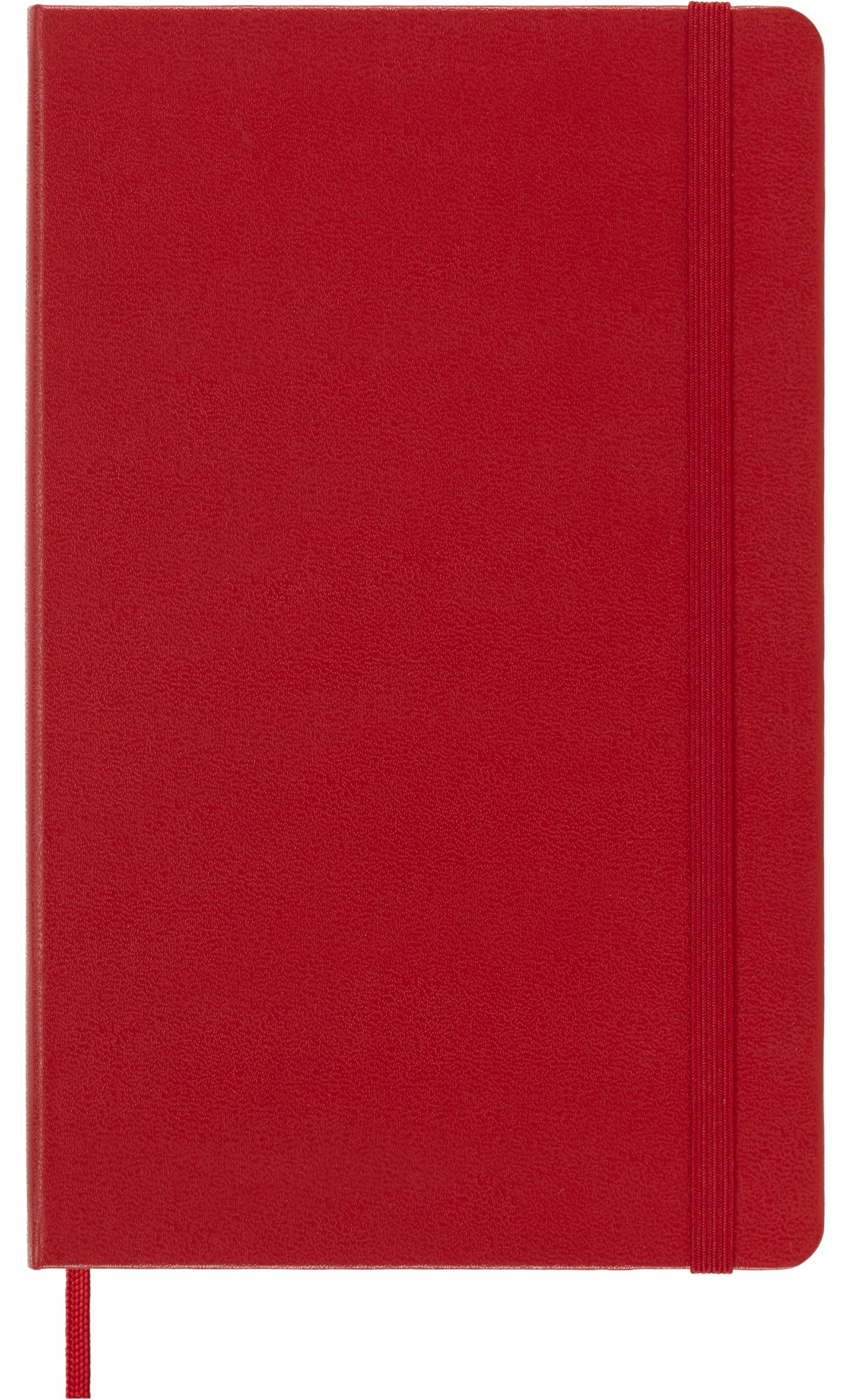 Moleskine Art Sketchbook, Hard Cover, Large (5" x 8.25") Plain/Blank, Scarlet Red, 104 Pages