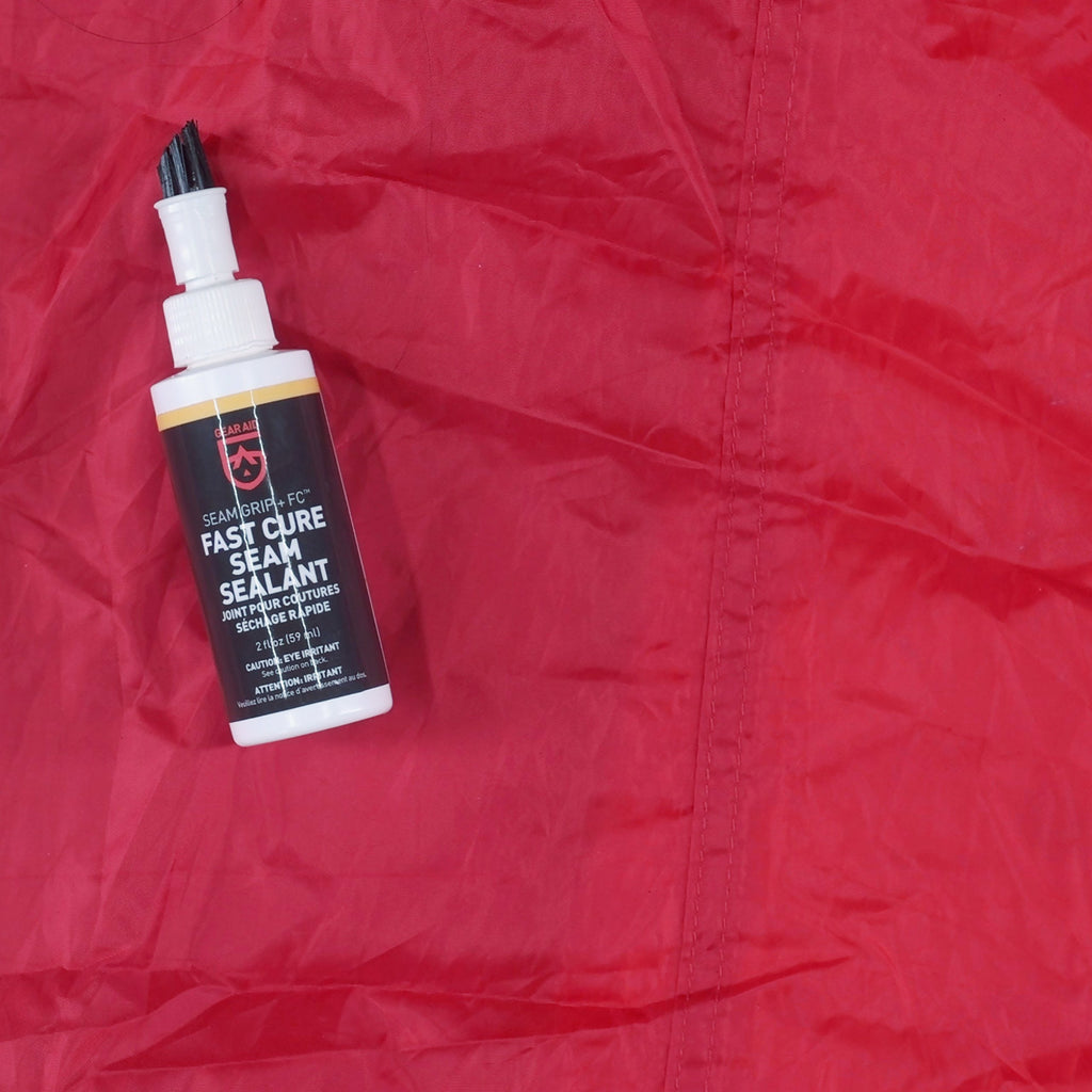 GEAR AID Seam Grip FC Fast Cure Sealant for Sealing Seams on Tents, Rainflies, Shelters, Awnings, Tarps and Pop-ups Made of Nylon, Vinyl, Clear, 2 fl oz, 2 Pack