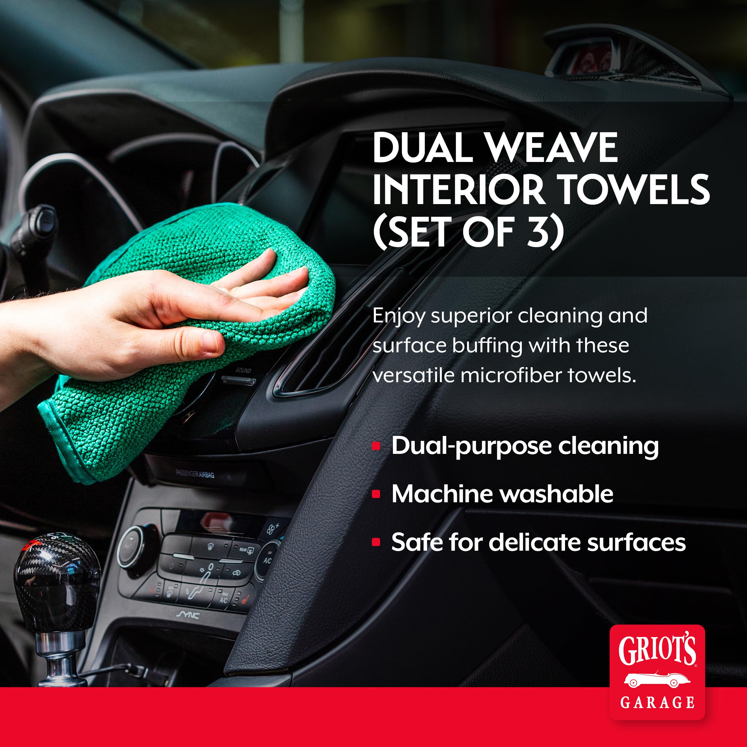 Dual Weave Interior Towels (Set of 3)