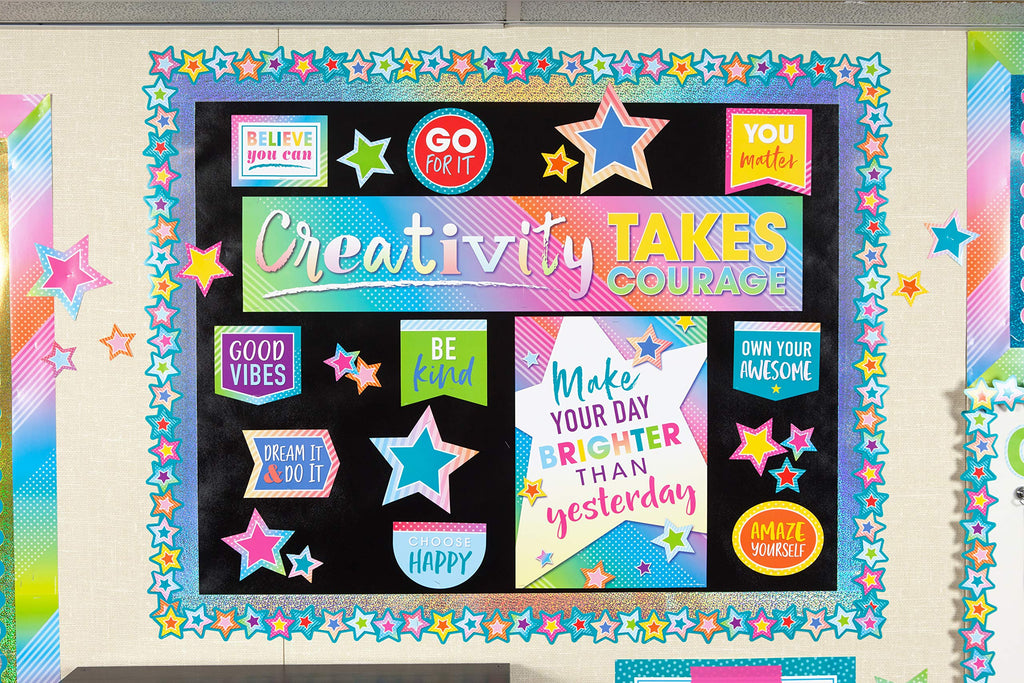 Teacher Created Resources 77314 Black Better Than Paper Bulletin Board Roll