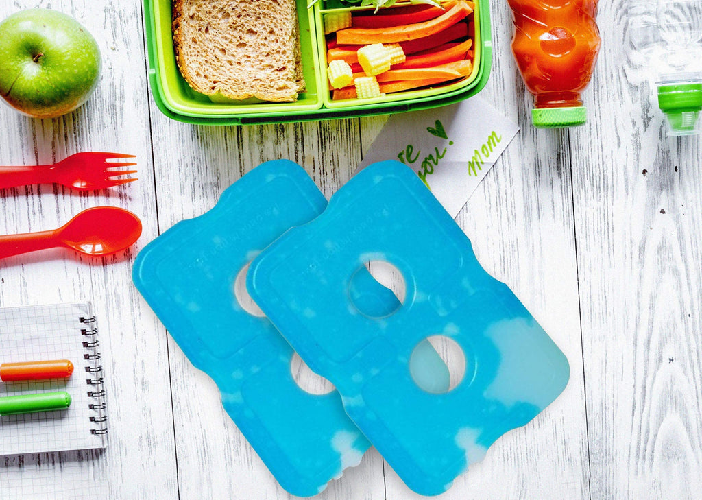 Ice Packs for Lunch Bags - Original Cool Pack | Slim & Long-Lasting Reusable Ice Pack for Lunch Box, Lunch Bag and Cooler | Freezer Packs for Coolers (Set of 6)