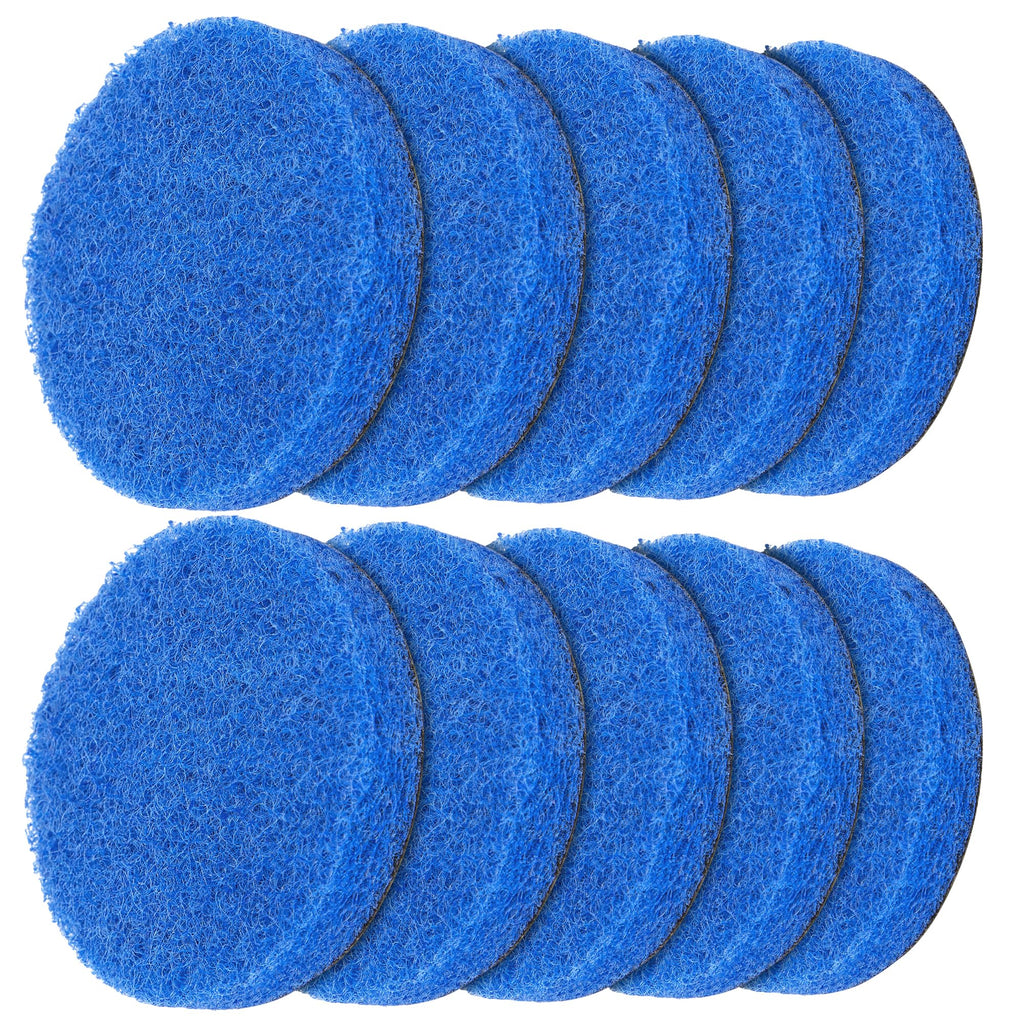 MR.SIGA Non-Scratch Pad Refills for Electric Spin Scrubber, 10 Pack
