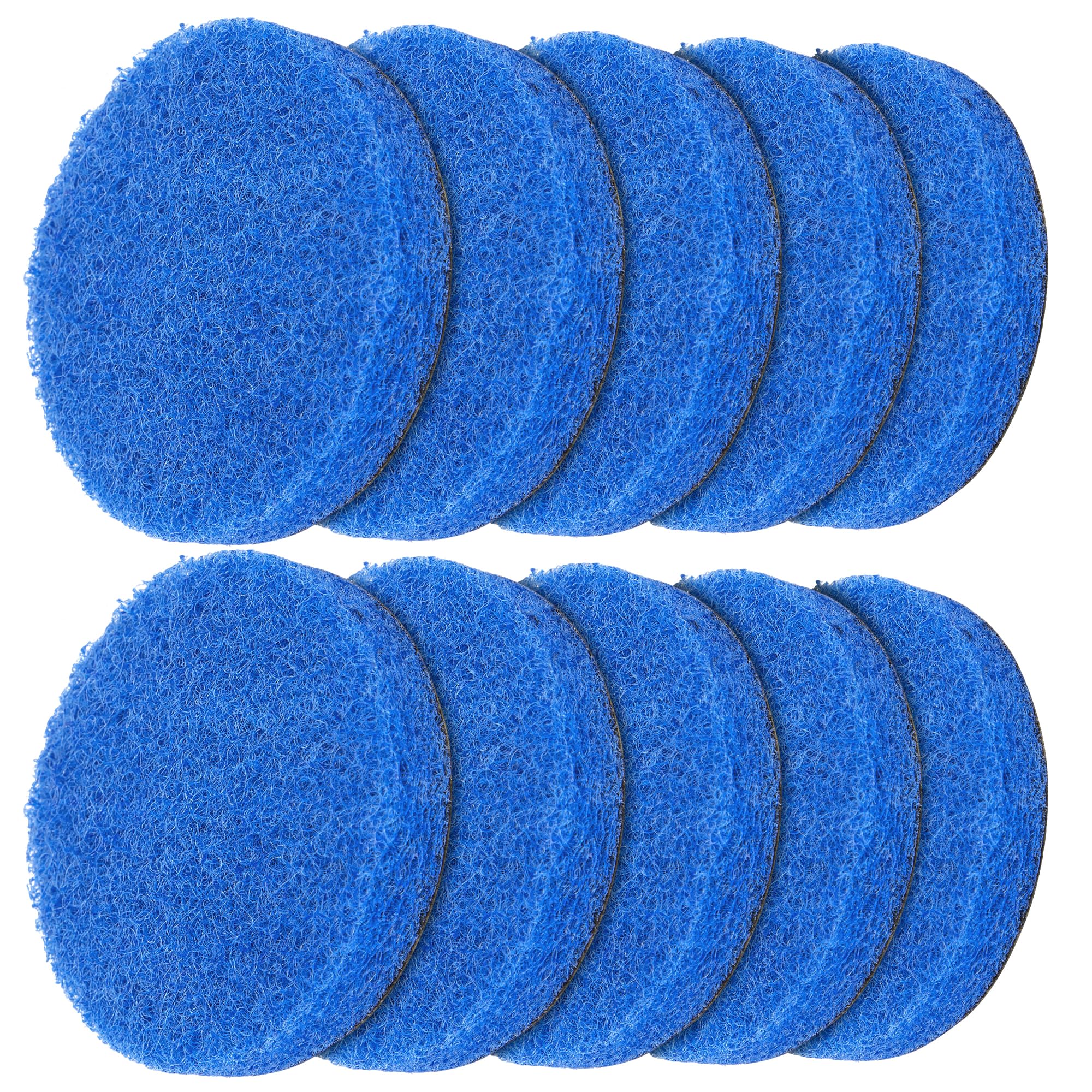 MR.SIGA Non-Scratch Pad Refills for Electric Spin Scrubber, 10 Pack