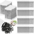 Lounsweer 100 Pcs Activated Charcoal Water Filter Coconut Shell Distiller Filters Activated Charcoal Sachets for Most Replacement Countertop Water Distillers