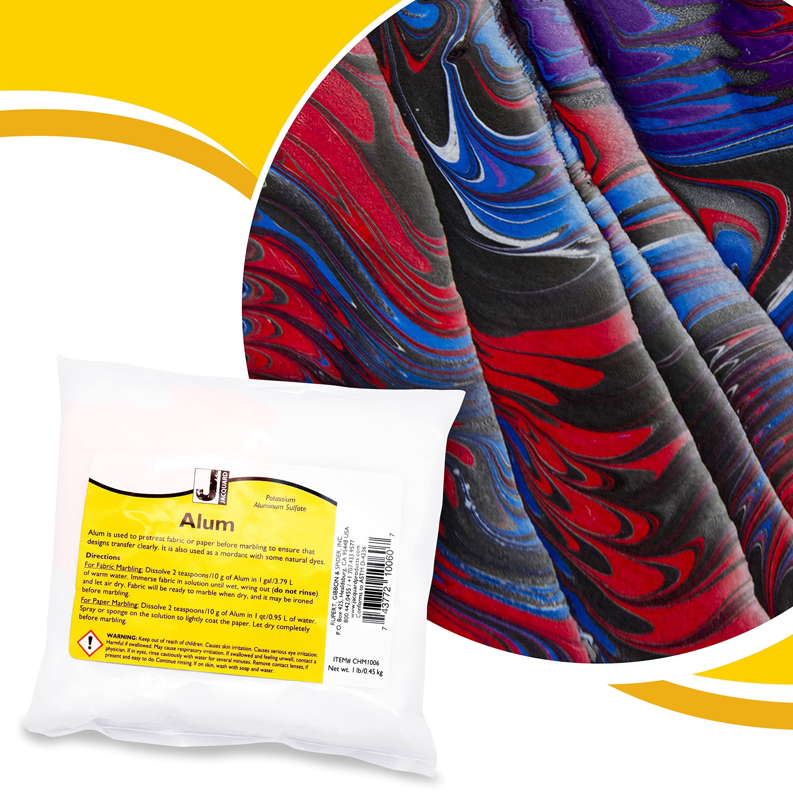 Jacquard Alum 1Lb Pkg For Marbling