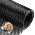 Pet Proof Window Screen Replacements 47.2"X 98.4" Window Screen Roll Door Screen Replacement Mesh Heavy Duty Screens Repair Kit for Sliding Door Patio (Folded Package)