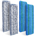 Cleaning Pad for Bona,Microfiber Mop Pads for Hardwood & Hard Surface Floors,4 Pack Washable Reveal Mop Head Replacement for Wet/Dry Spray Mops Cleaning
