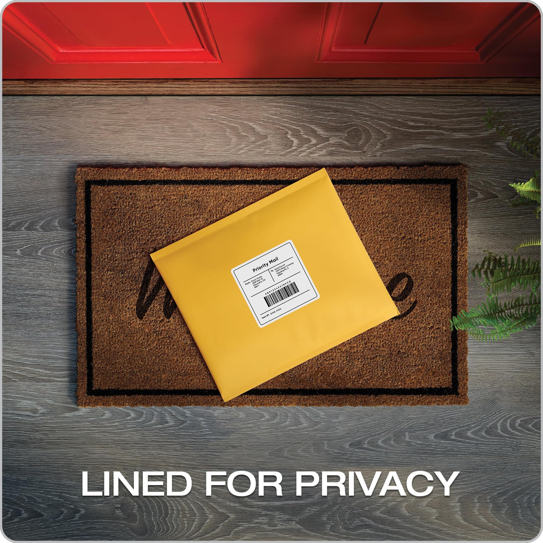 Quality Park Bubble Mailers, 8.25 x 11 Inch, Kraft Padded Envelopes, Durable Brown Shipping Envelopes, Self Seal Closure, 25 Per Box (QUA85759)