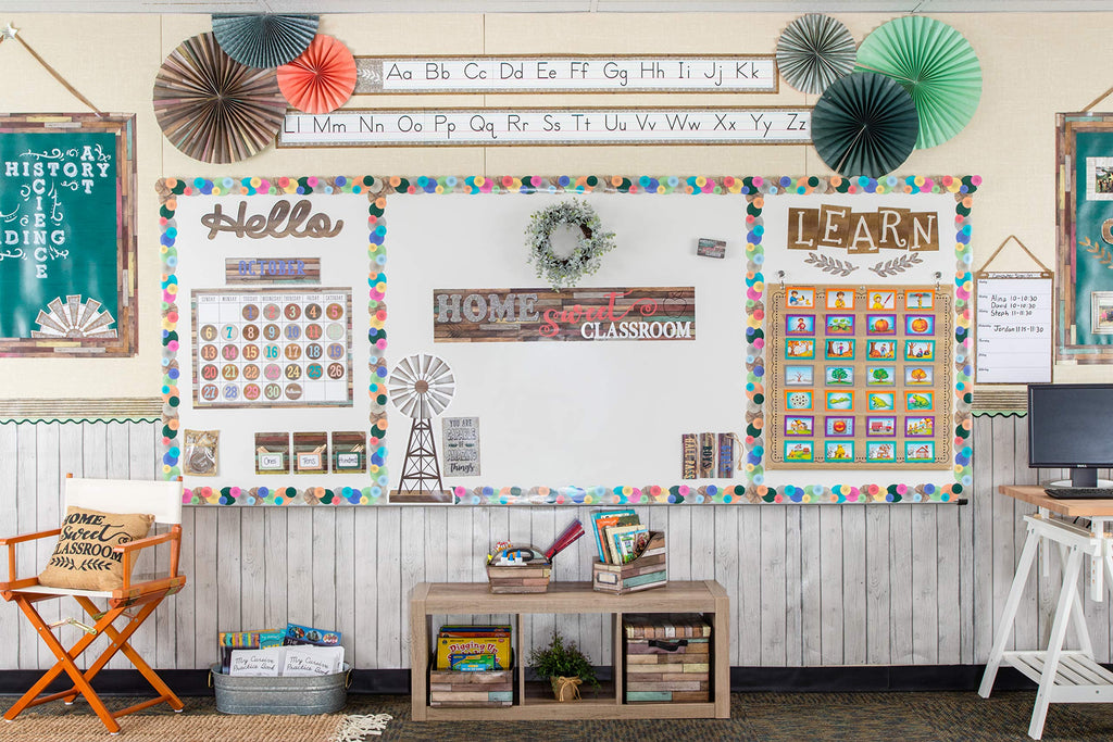 Teacher Created Resources 77366 White Wood Better Than Paper Bulletin Board Roll