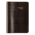 Brownline® 2026 Essential Daily/Monthly Planner, Appointment Book, 12 Months, January to December, Twin-Wire Binding, 8" x 5", Black (CB634W.BLK-26)