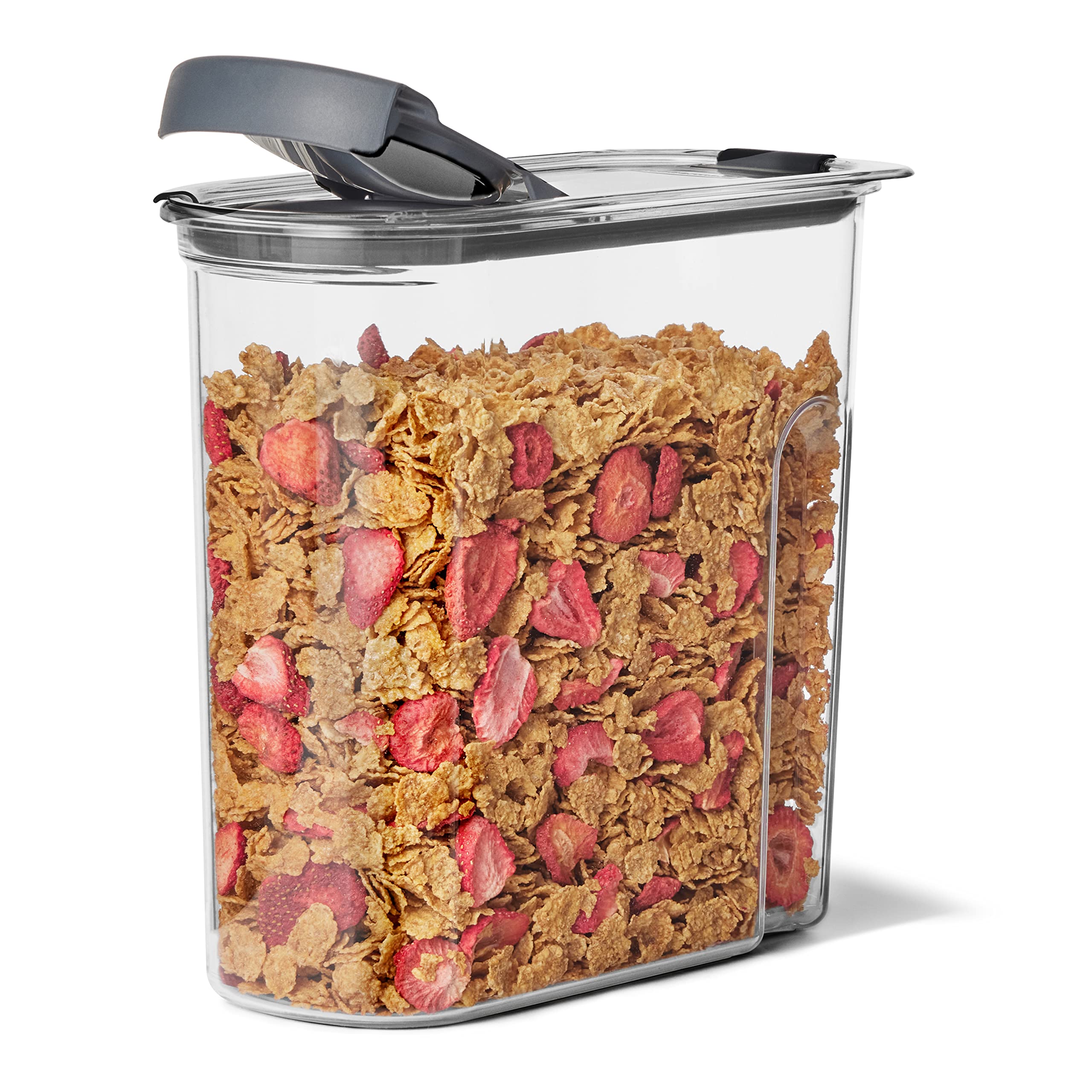 Rubbermaid Brilliance Pantry Cereal Keeper, Modular Food Storage Container, BPA-Free, 4.25 L (18 Cup)