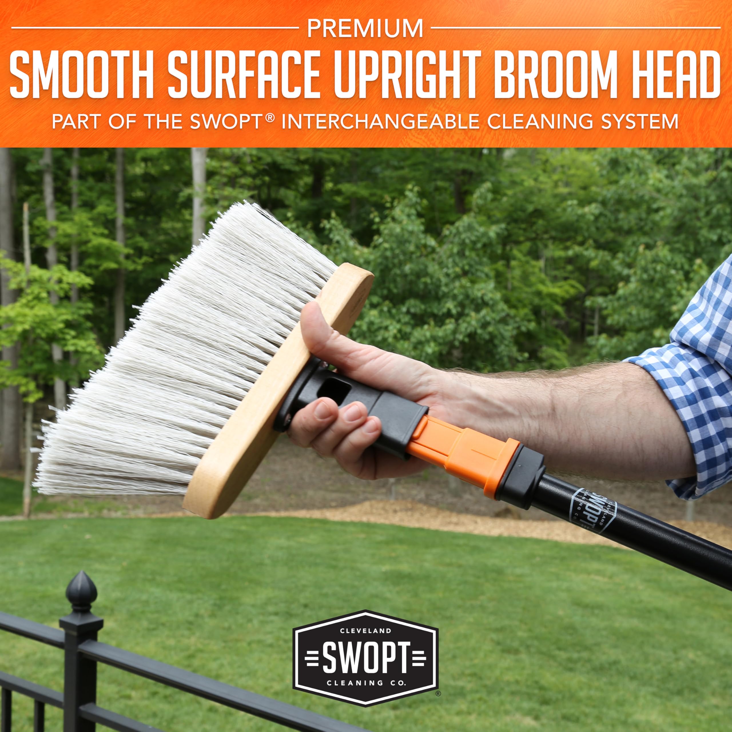 Swopt 5120C6 Premium Smooth Surface Straight Broom Head