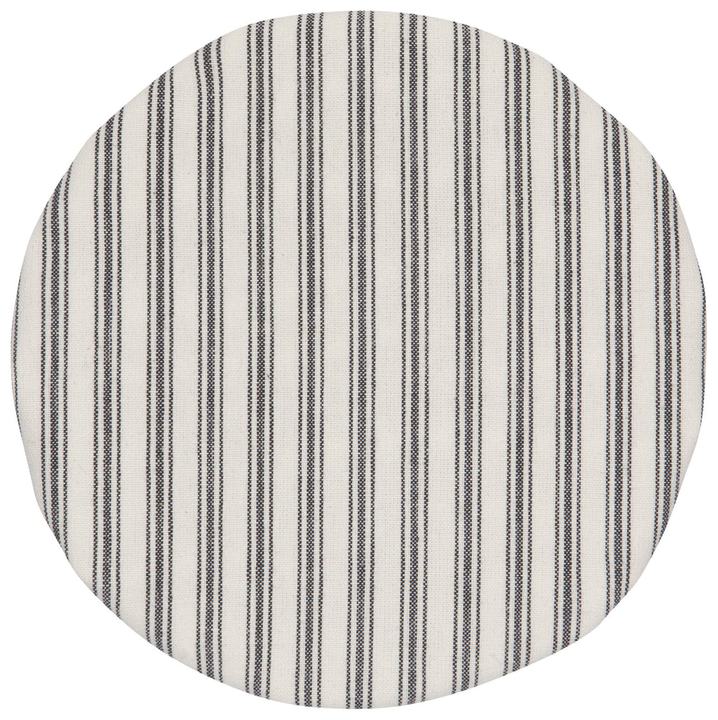 Now Designs Reusable Bowl Cover to Reduce Waste, Ticking Stripe - Large & Medium | Set of 2