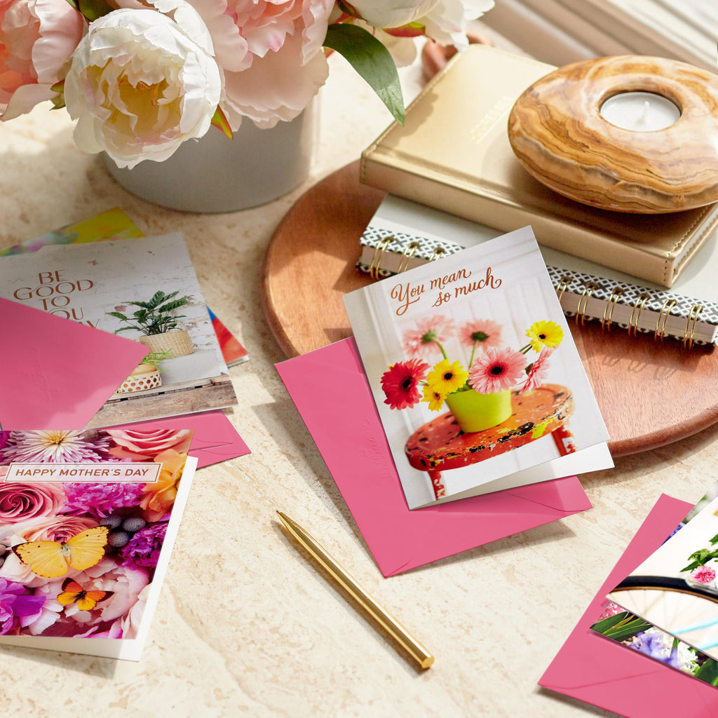 Hallmark Mother's Day Card Assortment (24 Cards with Envelopes) Plants and Flowers