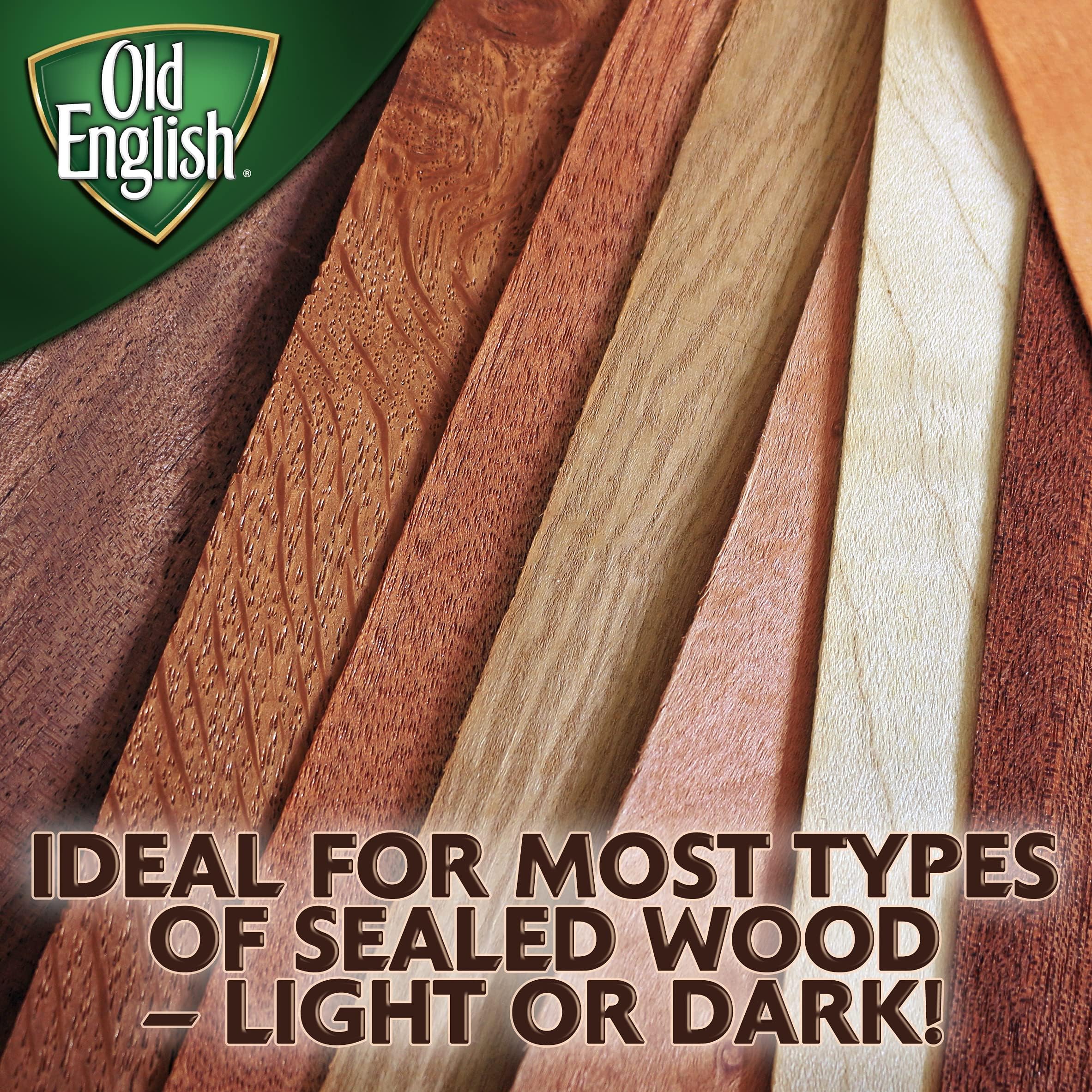Old English Scratch Cover for Dark Woods, 8 fl oz Bottle, Wood Polish