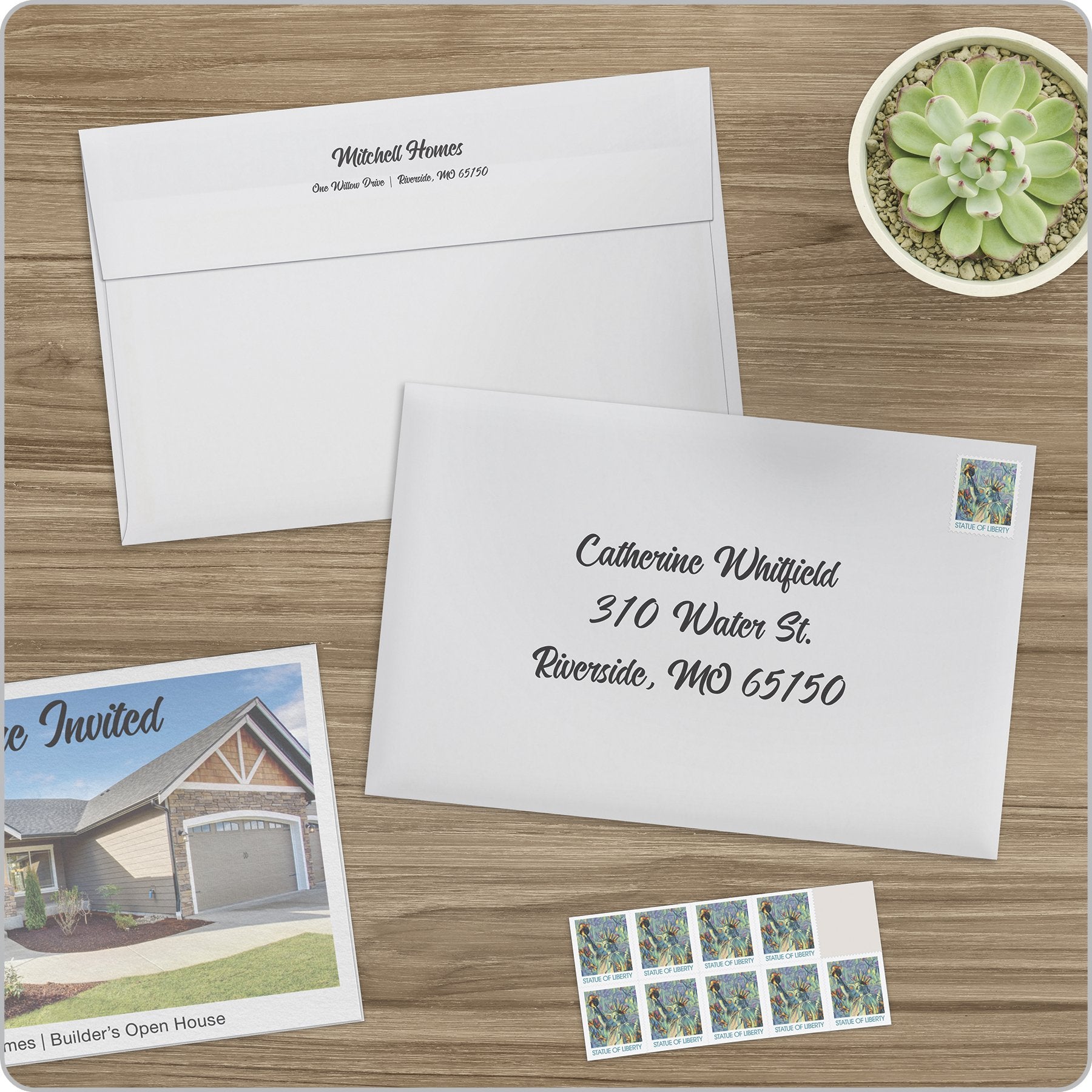 Quality Park Envelopes, A9 Half-Fold Invitation Envelopes, 5.75" x 8.75", White 24 lb Stock, Redi-Strip Self-Seal Closure, Printer Compatible, Ideal for Greeting Cards, Photos, Invitations, 100-Count