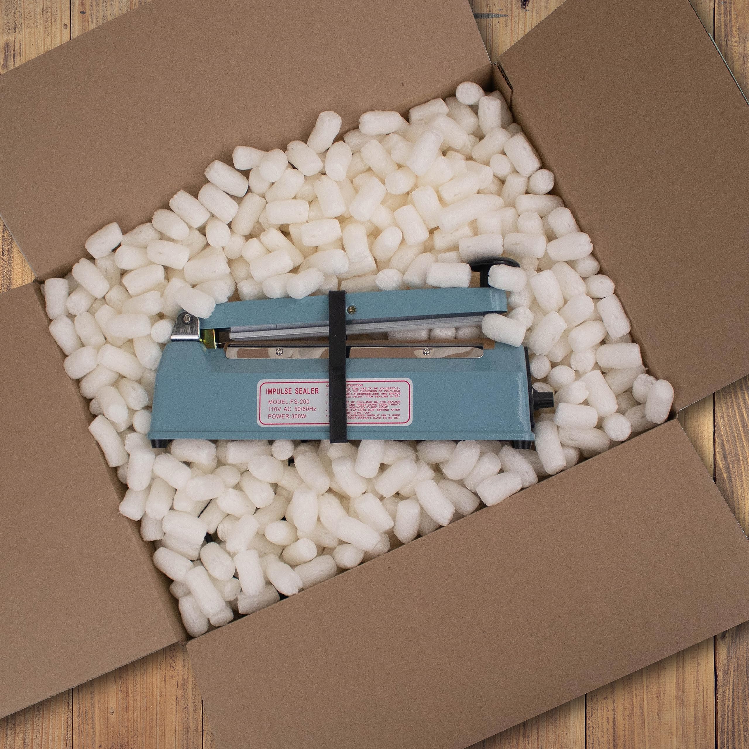 1 Cu Ft White Bio Tube Recycled Anti Static Packing Peanuts Popcorn Tube Shape Loose Fill | Magicwater Supply