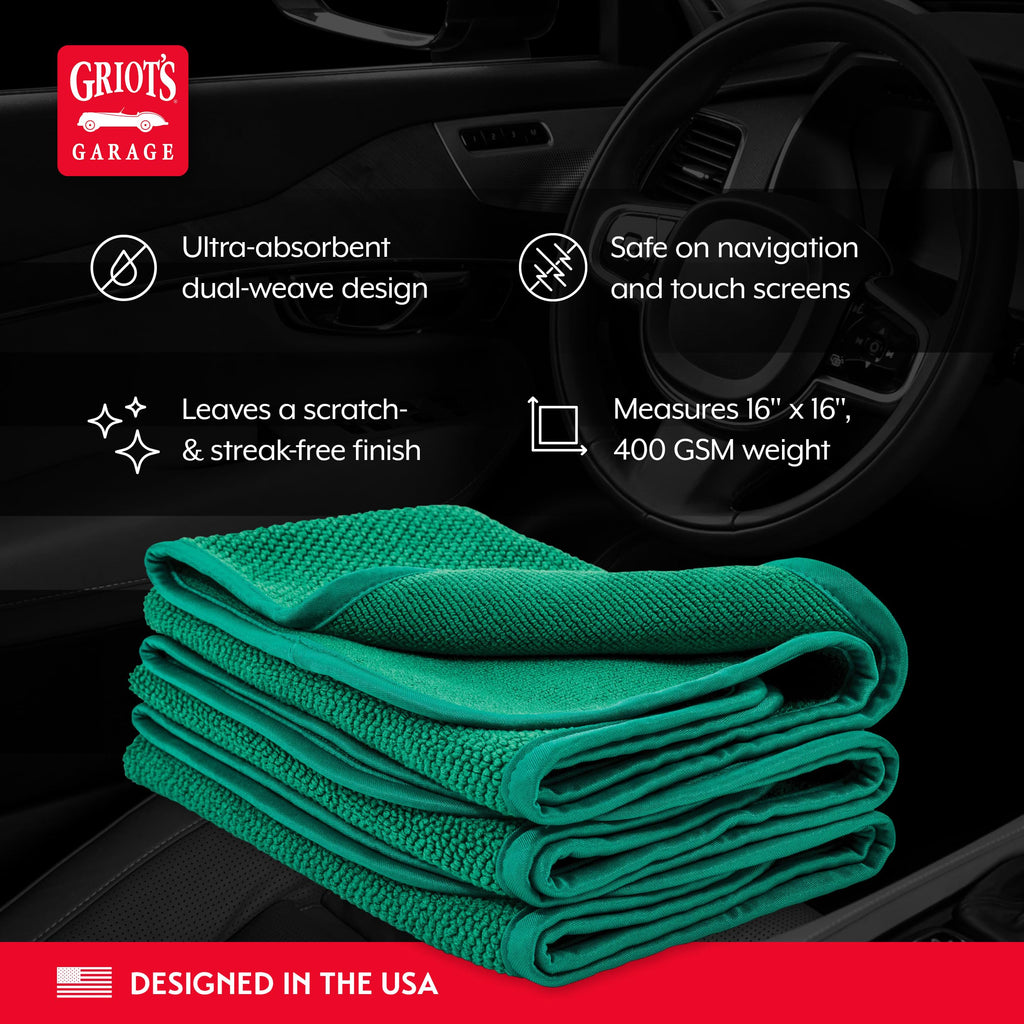 Dual Weave Interior Towels (Set of 3)
