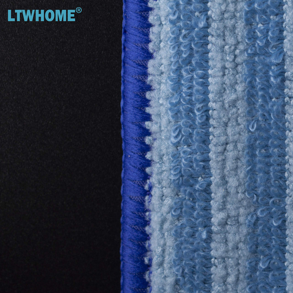 LTWHOME Compatible Microfiber Mop Pads Replacement for Dupray Neat Steam Cleaner (Pack of 6)
