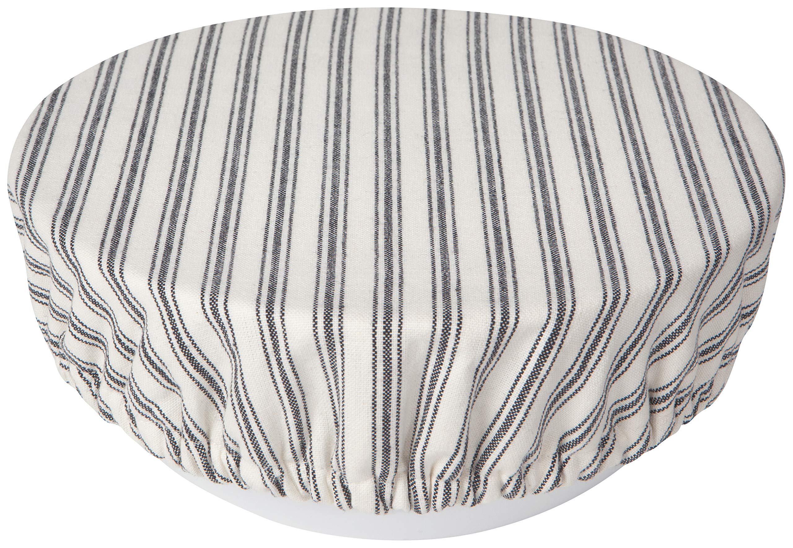 Now Designs Reusable Bowl Cover to Reduce Waste, Ticking Stripe - Large & Medium | Set of 2