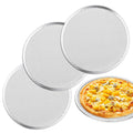 tchrules 3 Pcs Pizza Screen, 12 Inch Pizza Pan for Oven, Nonstick Pizza Tray for Oven, Dishwasher Safe & Microwave Safe (12 inch)