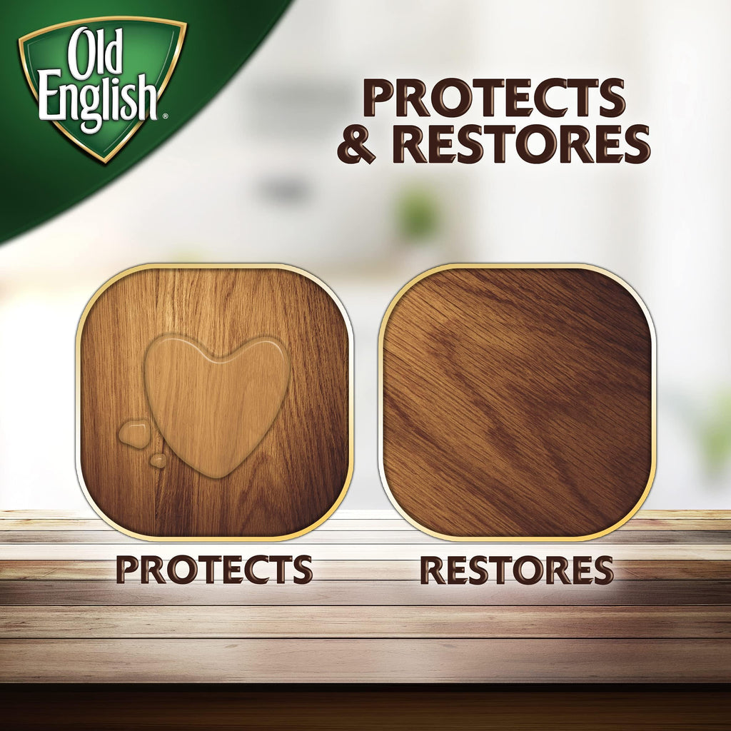 Old English Scratch Cover for Dark Woods, 8 fl oz Bottle, Wood Polish