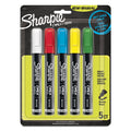 Sharpie Chalk Markers, Wet Erase Markers, Assorted Colours, 5 Count