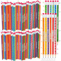 120 Pcs Wooden Pencils with Eraser Bulk, Scented Inspirational Pencils Student Colorful Fruit Pencils Cute HB Pencils Wood Graphite Pencil for Girls Kids Boys School Students Gifts Supplies