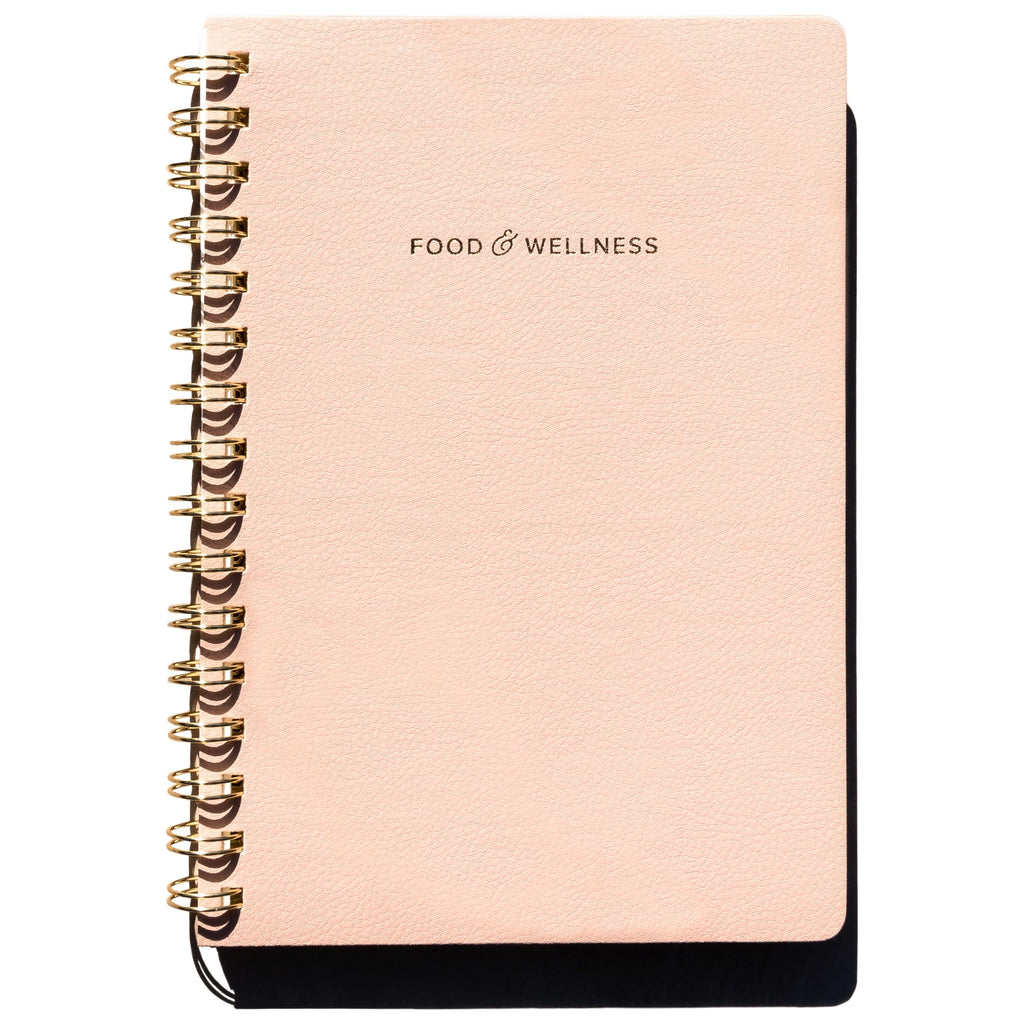 Kunitsa Co. Food and Exercise Journal for Women. Track Meals and Nutrition - 90 days (Pink) 8.5″ x 6″