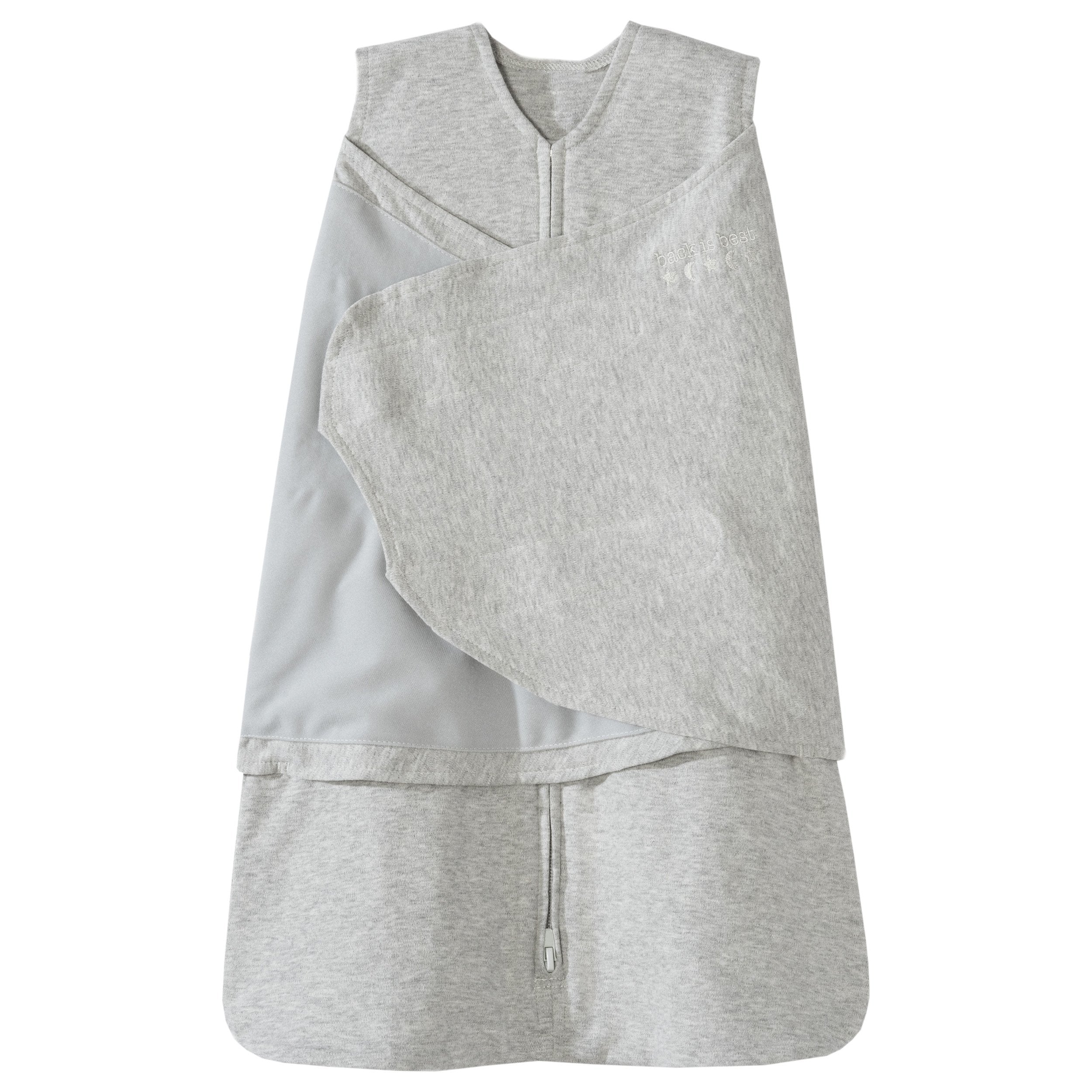 Halo Innovations HALO SleepSack Swaddle Cotton Solid Gray - SM, Small