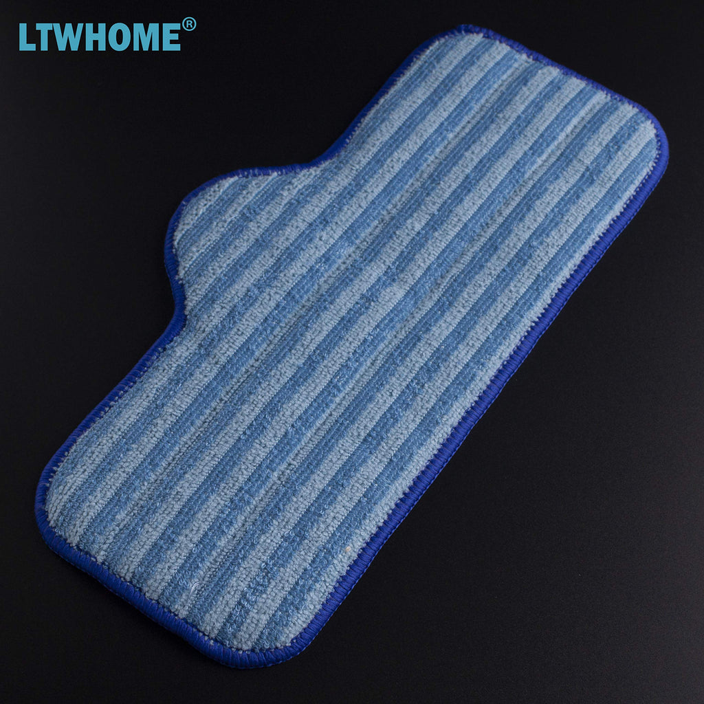 LTWHOME Compatible Microfiber Mop Pads Replacement for Dupray Neat Steam Cleaner (Pack of 6)