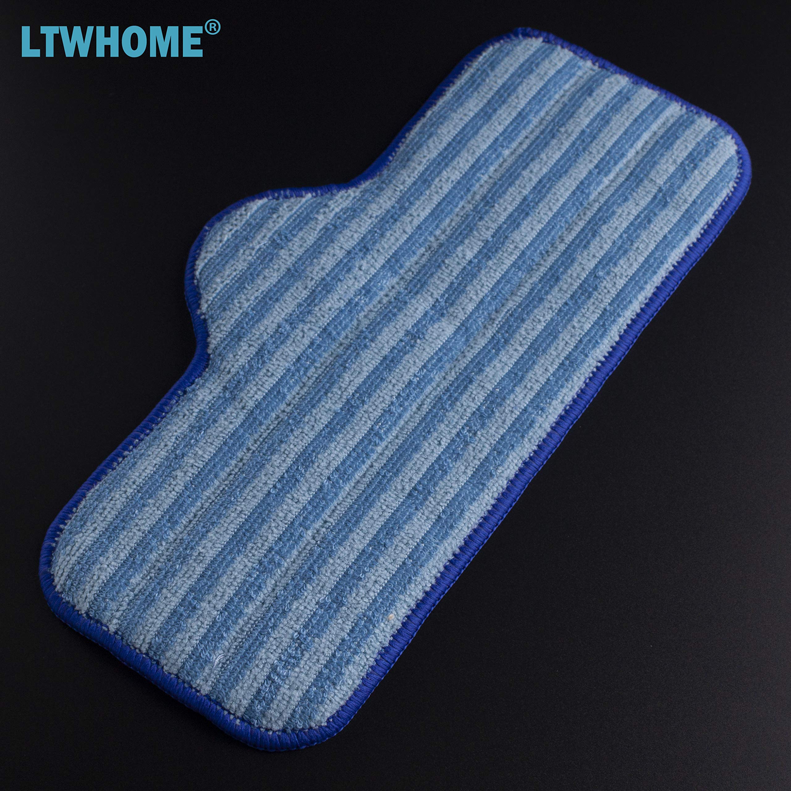 LTWHOME Compatible Microfiber Mop Pads Replacement for Dupray Neat Steam Cleaner (Pack of 6)