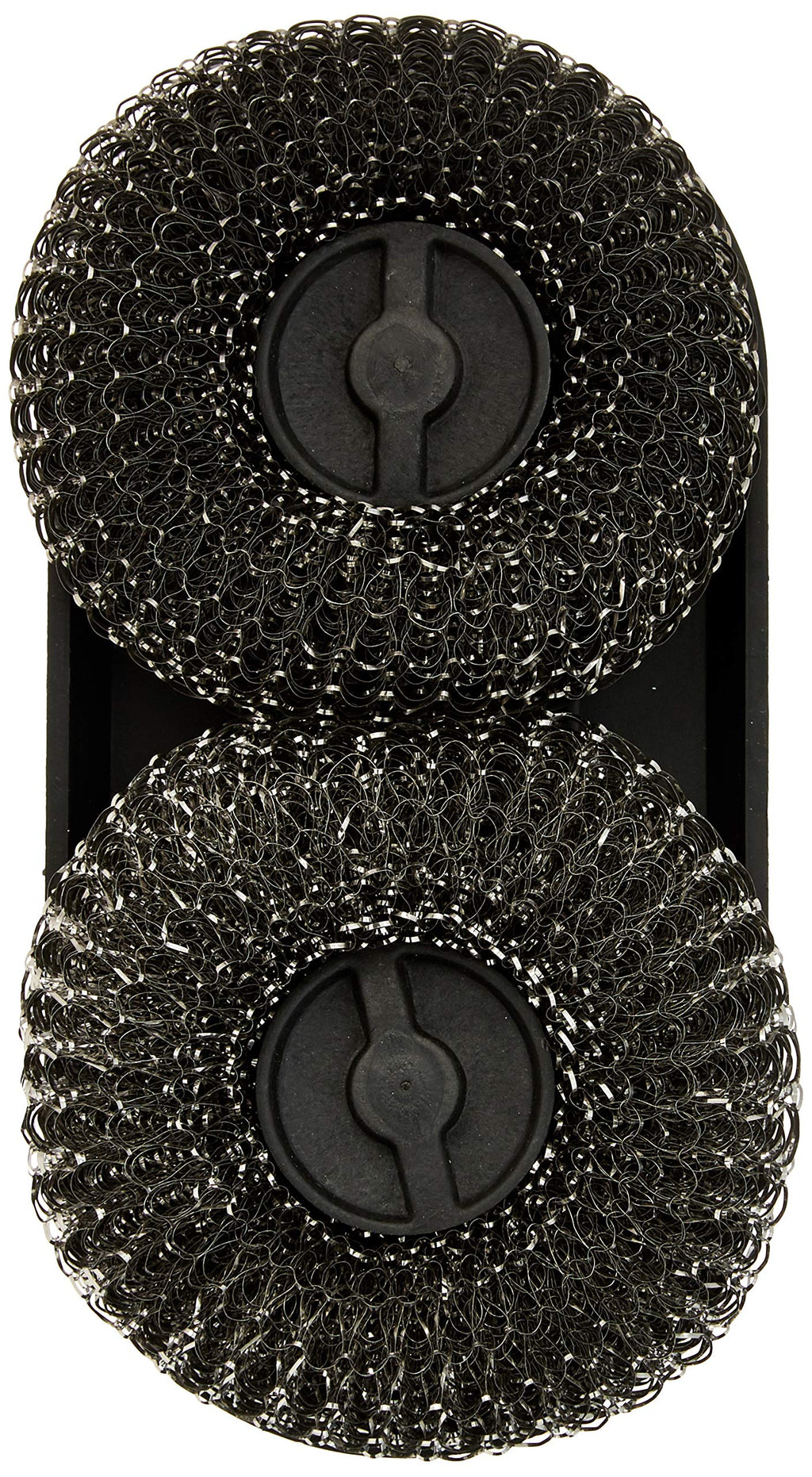 Outset Grill Scrubber, Mesh Grill Scrubber and Cleaning Brush, Short Handle