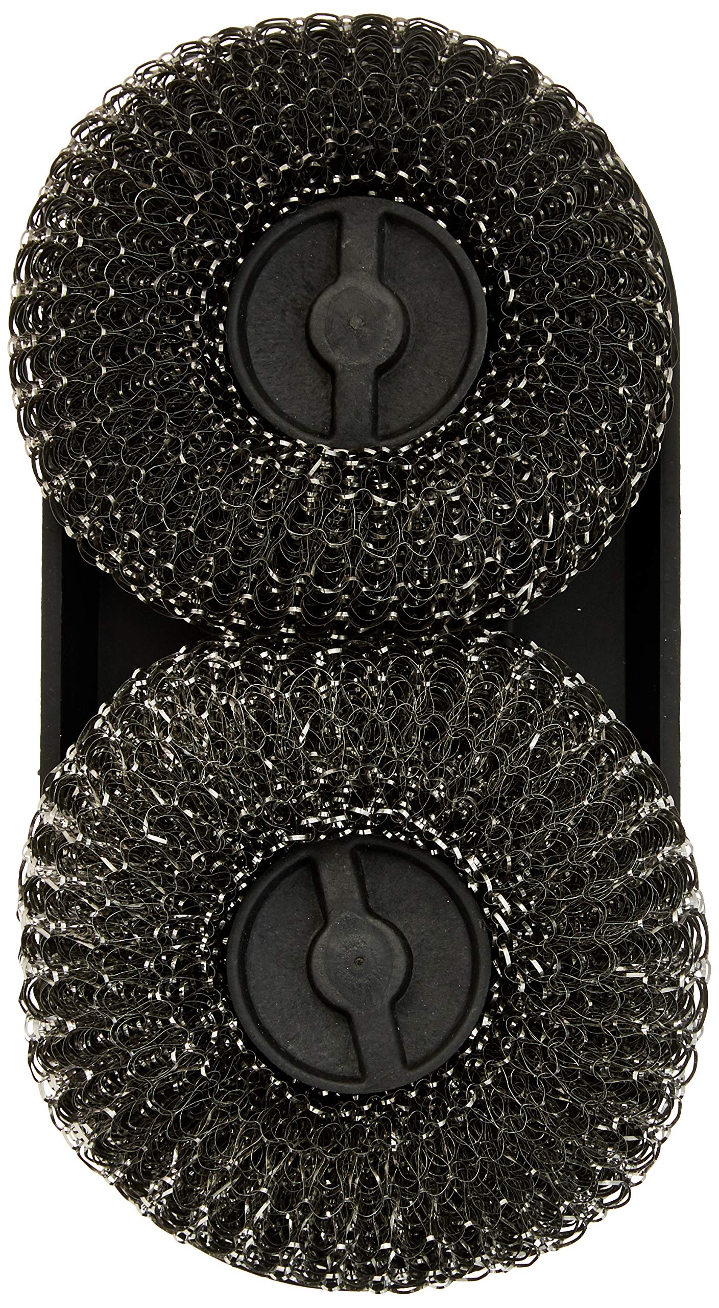Outset Grill Scrubber, Mesh Grill Scrubber and Cleaning Brush, Short Handle
