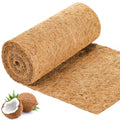 Okllen 120"x12" Long Coco Liner Roll, Natural Coconut Fiber Carpet Mat Coco Planter Liners, Thick Coco Liners for Planters, Flowers, Pet, Tortoise, Lizard, Snake, Rabbit, Brown Color