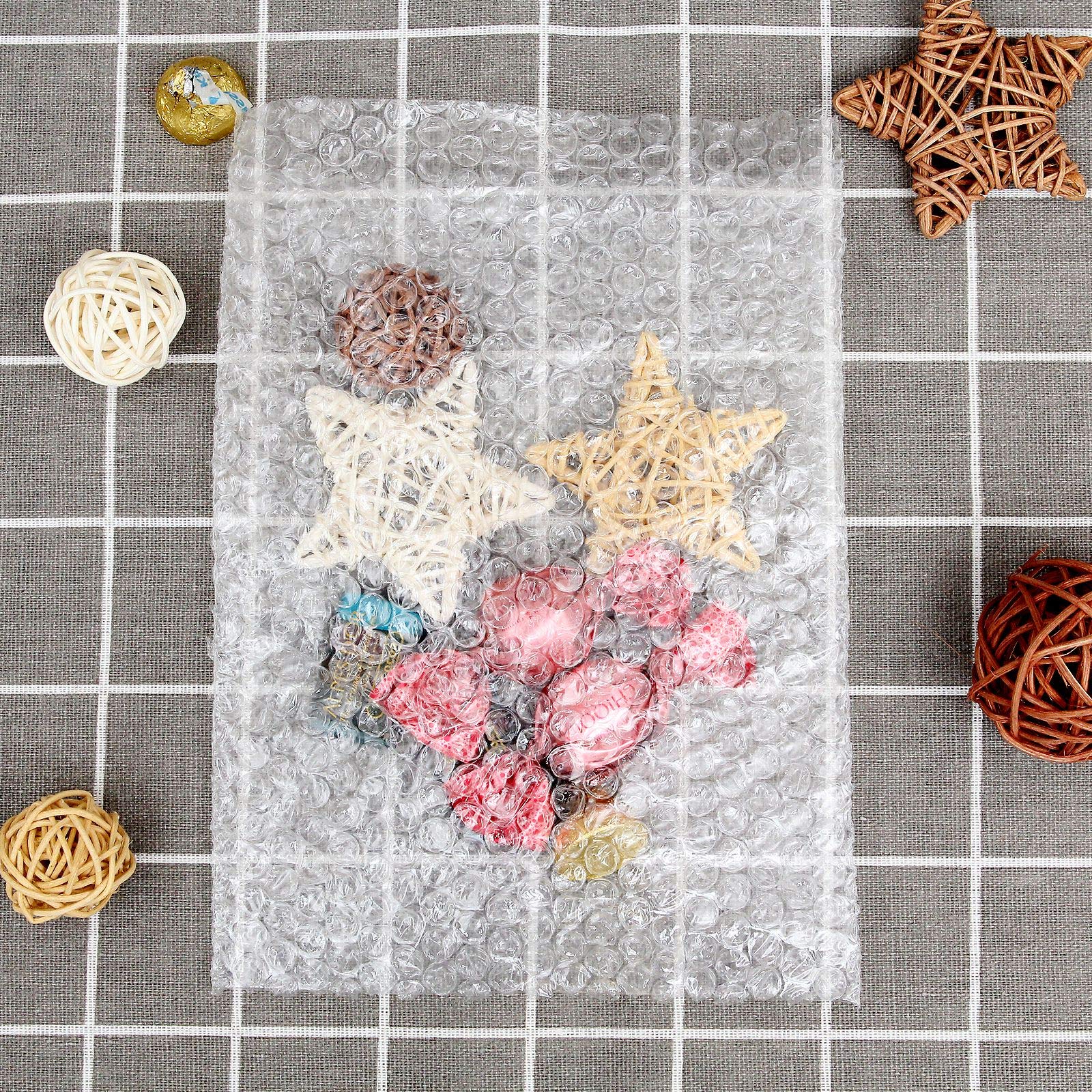Bubble Cushioning Bags 150 Pack Clear Bubble Out Packing Bag 6 x 8 inch Pouches Protective Cushioning for Shipping, Storage and Mailing